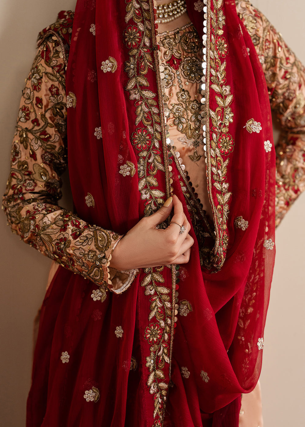 Haseens | Sakhiyan Formals | Shaan by Haseens - Designer Dress  - Type : Ladies Clothes - Available at Libayah - 100% Original 