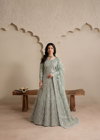 Haseens | Sakhiyan Formals | Nada by Haseens - Designer Dress  - Type : Ladies Clothes - Available at Libayah - 100% Original 