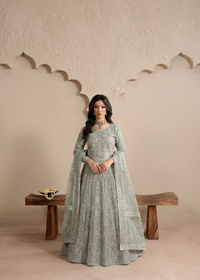 Haseens | Sakhiyan Formals | Nada by Haseens - Designer Dress  - Type : Ladies Clothes - Available at Libayah - 100% Original 