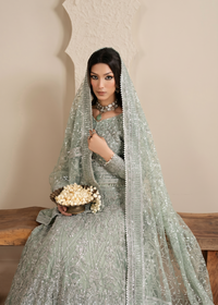 Haseens | Sakhiyan Formals | Nada by Haseens - Designer Dress  - Type : Ladies Clothes - Available at Libayah - 100% Original 
