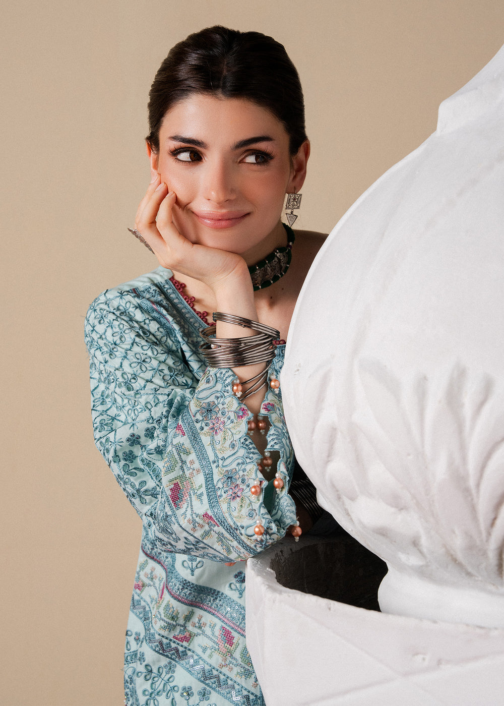 Haseens | Zahia Formal |Firdous by Haseens - Designer Dress  - Type : Ladies Clothes - Available at Libayah - 100% Original 