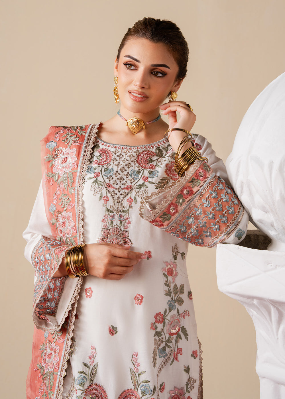Haseens | Zahia Formal |Marvi by Haseens - Designer Dress  - Type : Ladies Clothes - Available at Libayah - 100% Original 