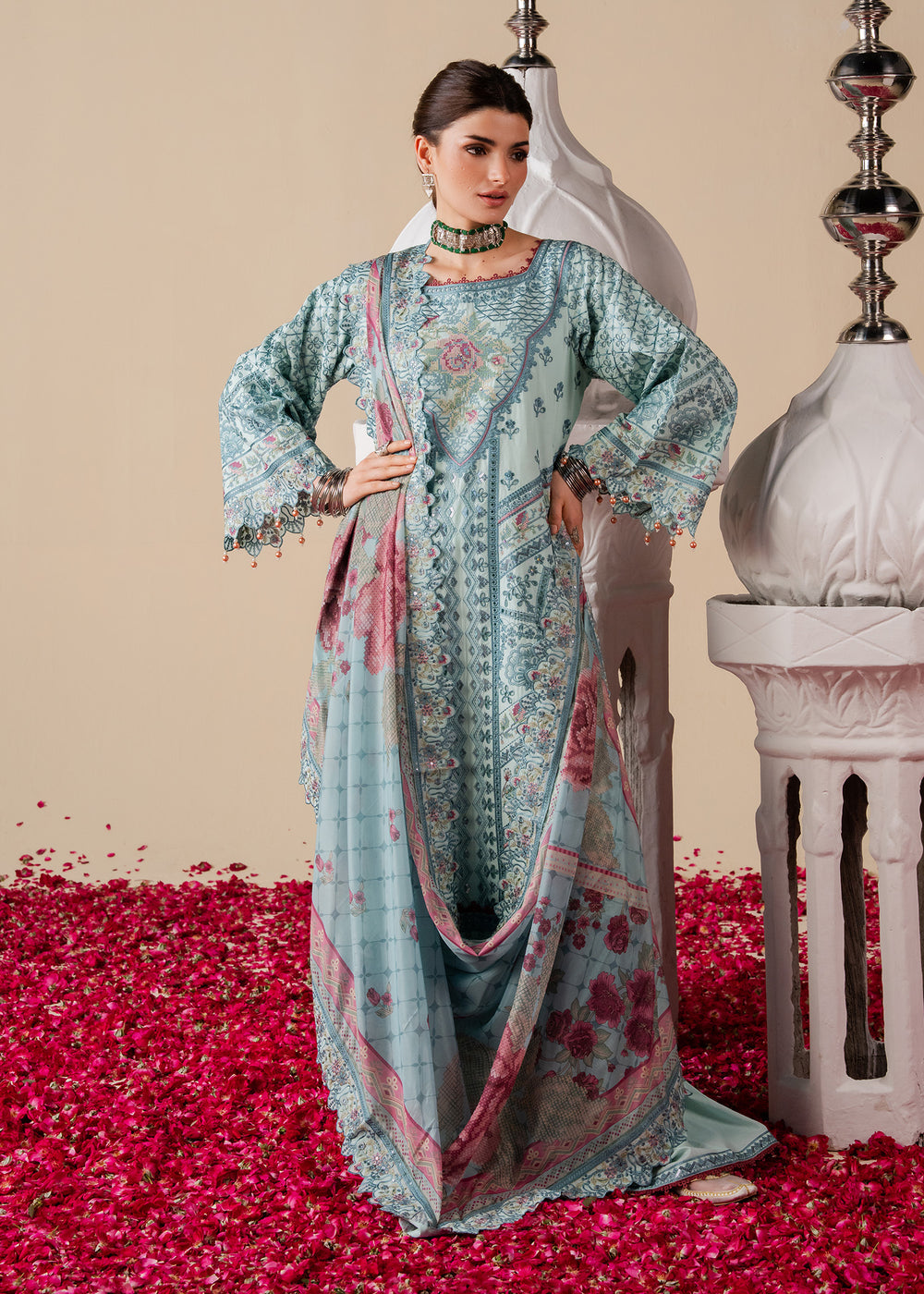 Haseens | Zahia Formal |Firdous by Haseens - Designer Dress  - Type : Ladies Clothes - Available at Libayah - 100% Original 