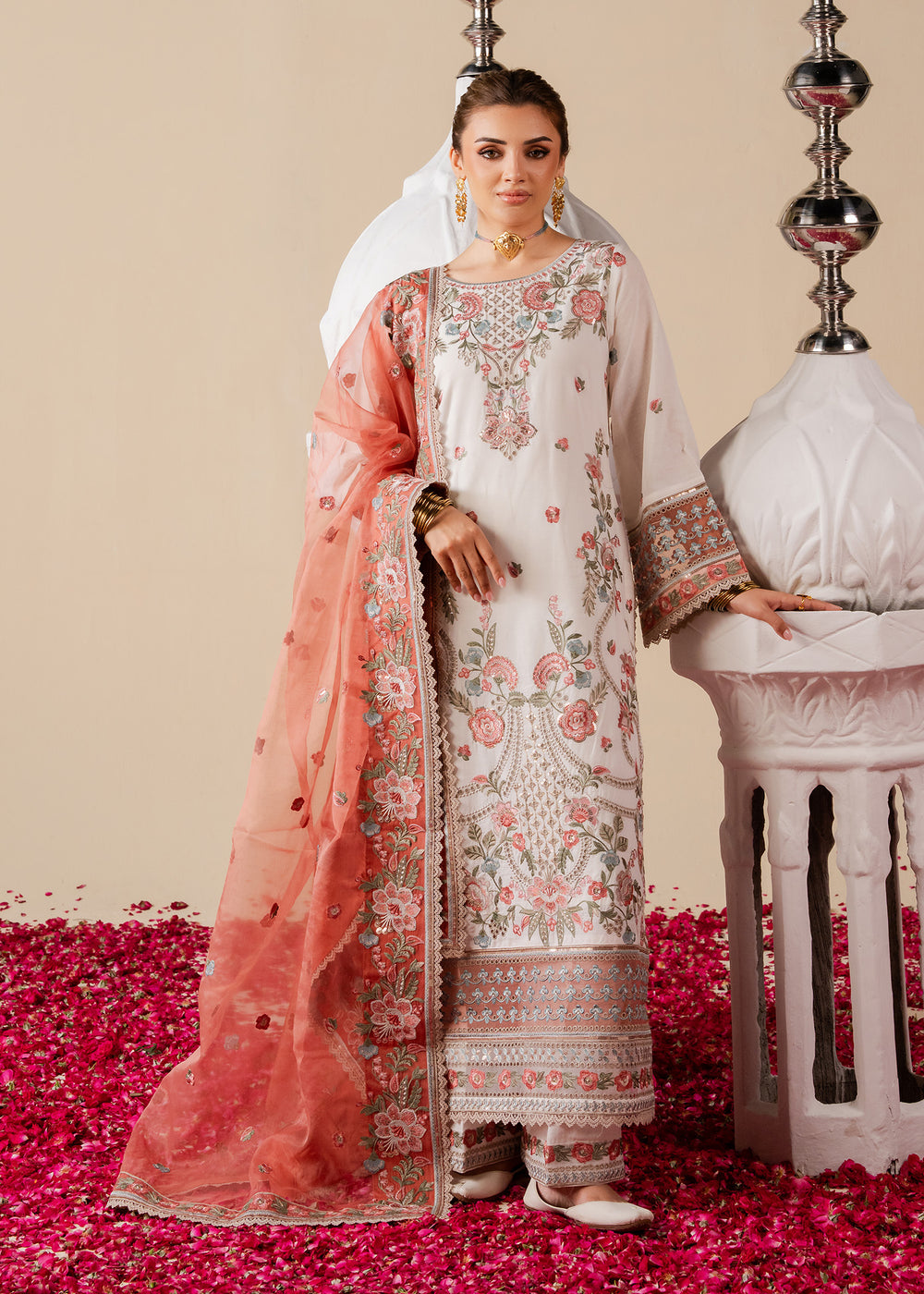 Haseens | Zahia Formal |Marvi by Haseens - Designer Dress  - Type : Ladies Clothes - Available at Libayah - 100% Original 