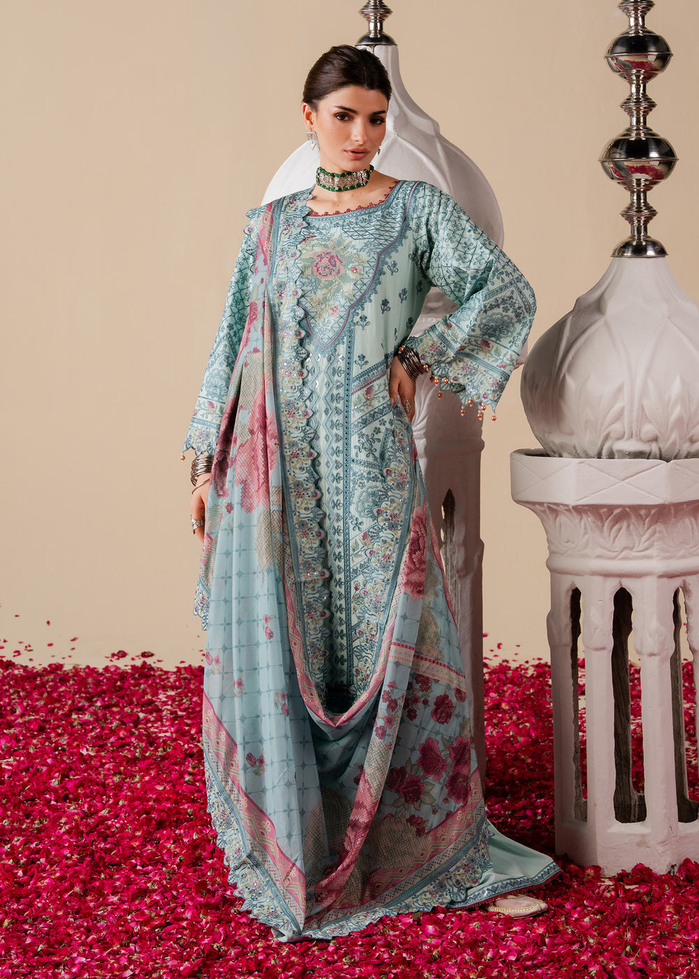 Haseens | Zahia Formal |Firdous by Haseens - Designer Dress  - Type : Ladies Clothes - Available at Libayah - 100% Original 