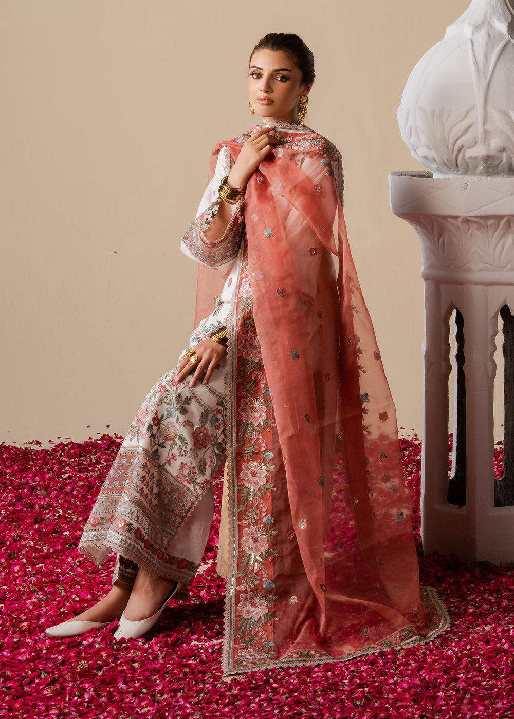 Haseens | Zahia Formal |Marvi by Haseens - Designer Dress  - Type : Ladies Clothes - Available at Libayah - 100% Original 