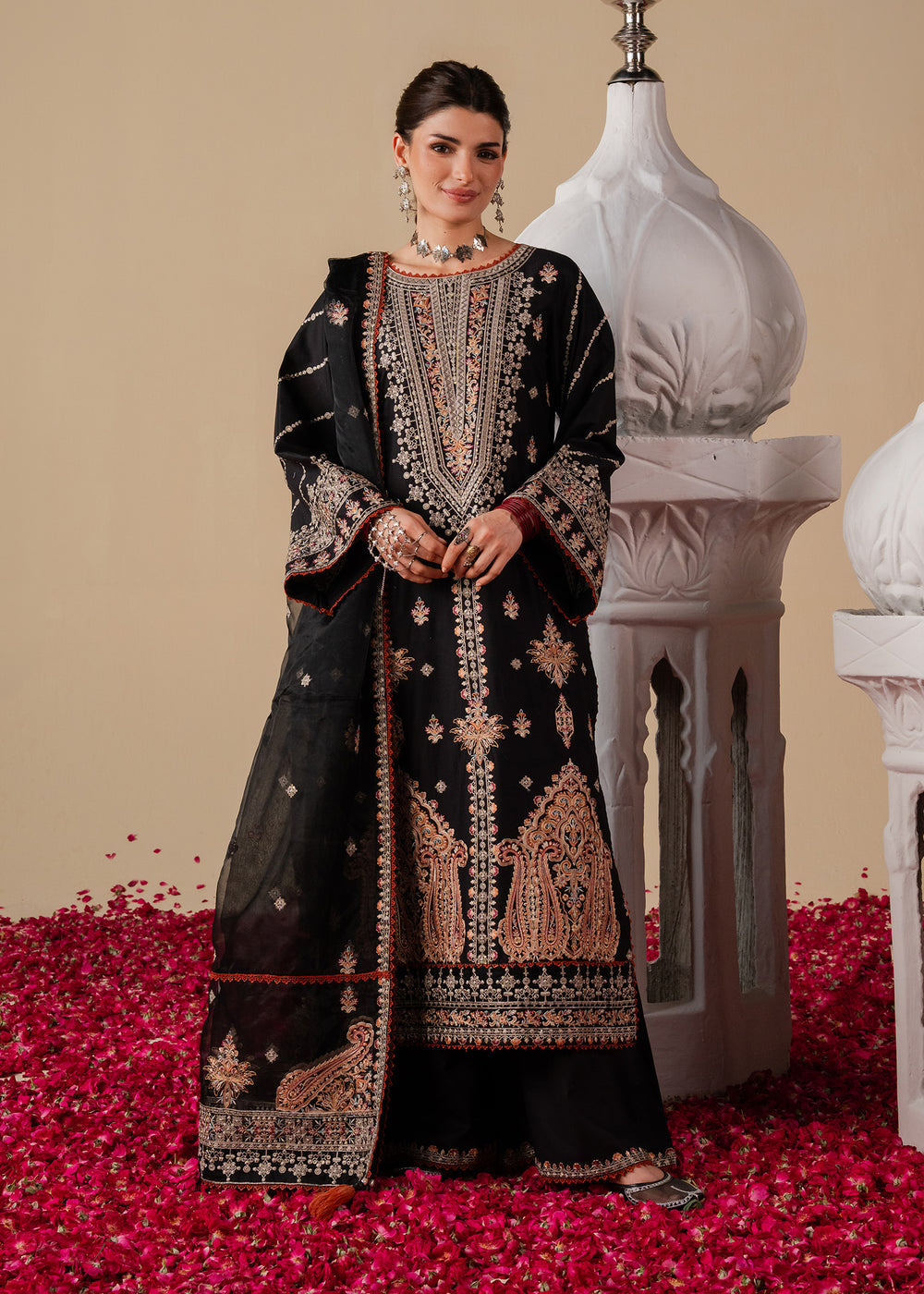 Haseens | Zahia Formal | Nagma by Haseens - Designer Dress  - Type : Ladies Clothes - Available at Libayah - 100% Original 