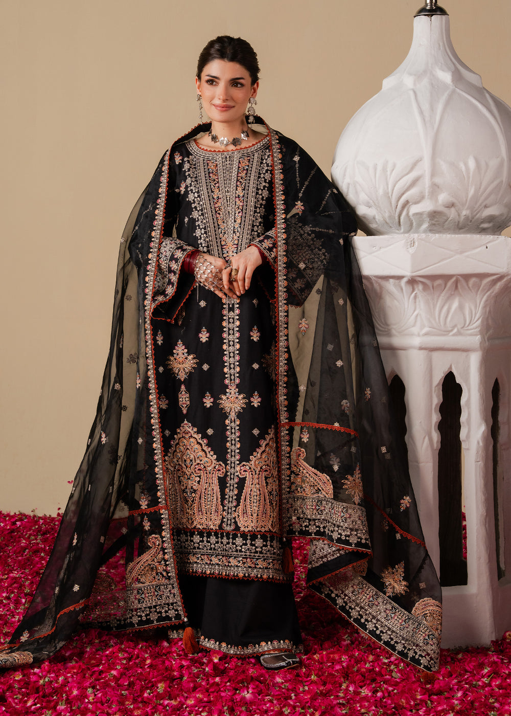 Haseens | Zahia Formal | Nagma by Haseens - Designer Dress  - Type : Ladies Clothes - Available at Libayah - 100% Original 