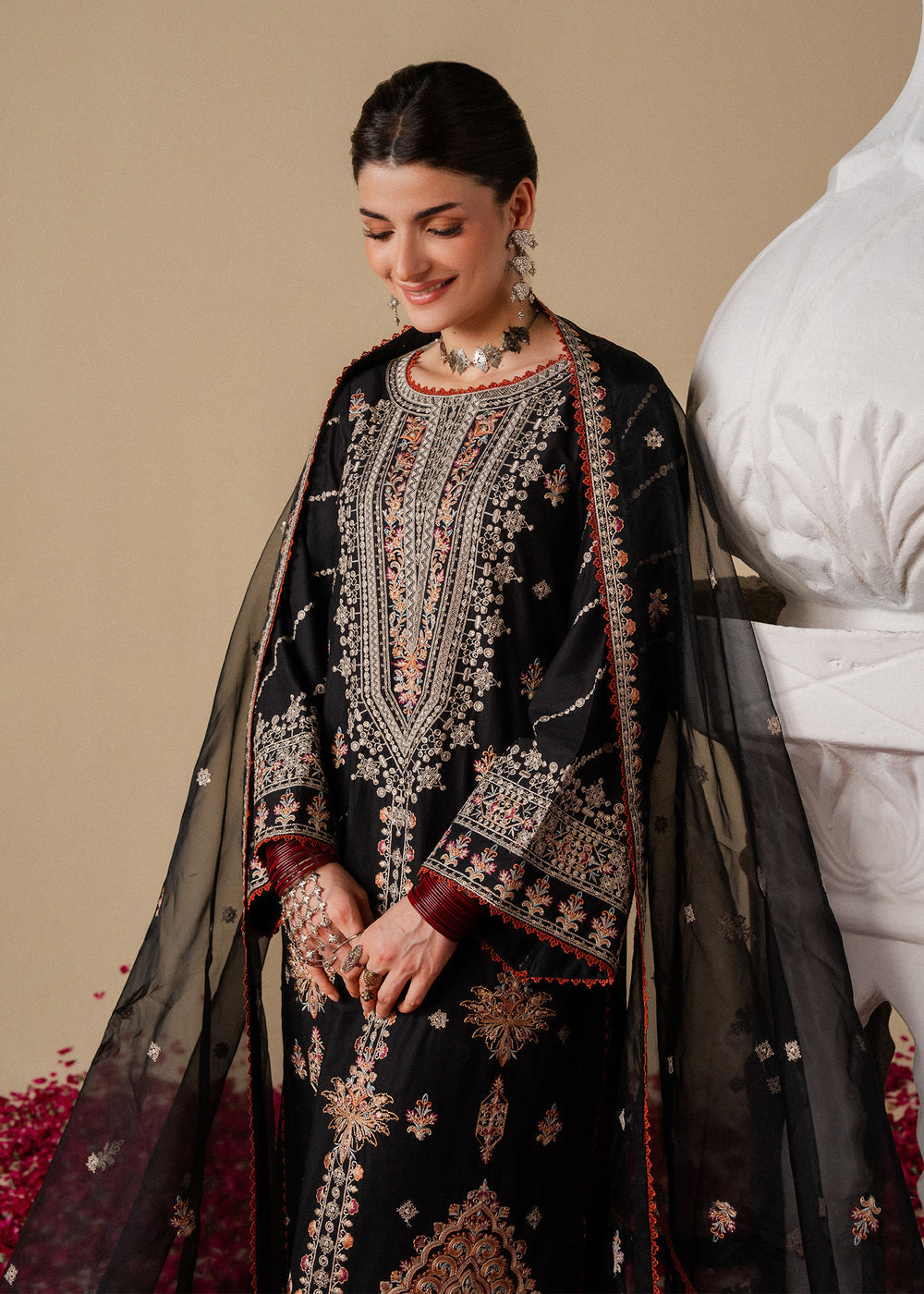 Haseens | Zahia Formal | Nagma by Haseens - Designer Dress  - Type : Ladies Clothes - Available at Libayah - 100% Original 