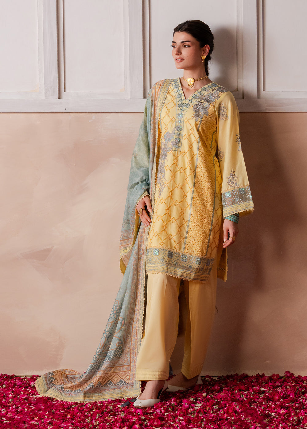Haseens | Zahia Formal |Maham by Haseens - Designer Dress  - Type : Ladies Clothes - Available at Libayah - 100% Original 