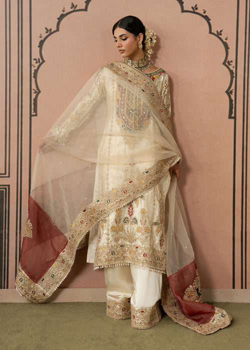 Haseens | Naqs Formals |Seema by Haseens - Designer Dress  - Type : Ladies Clothes - Available at Libayah - 100% Original 