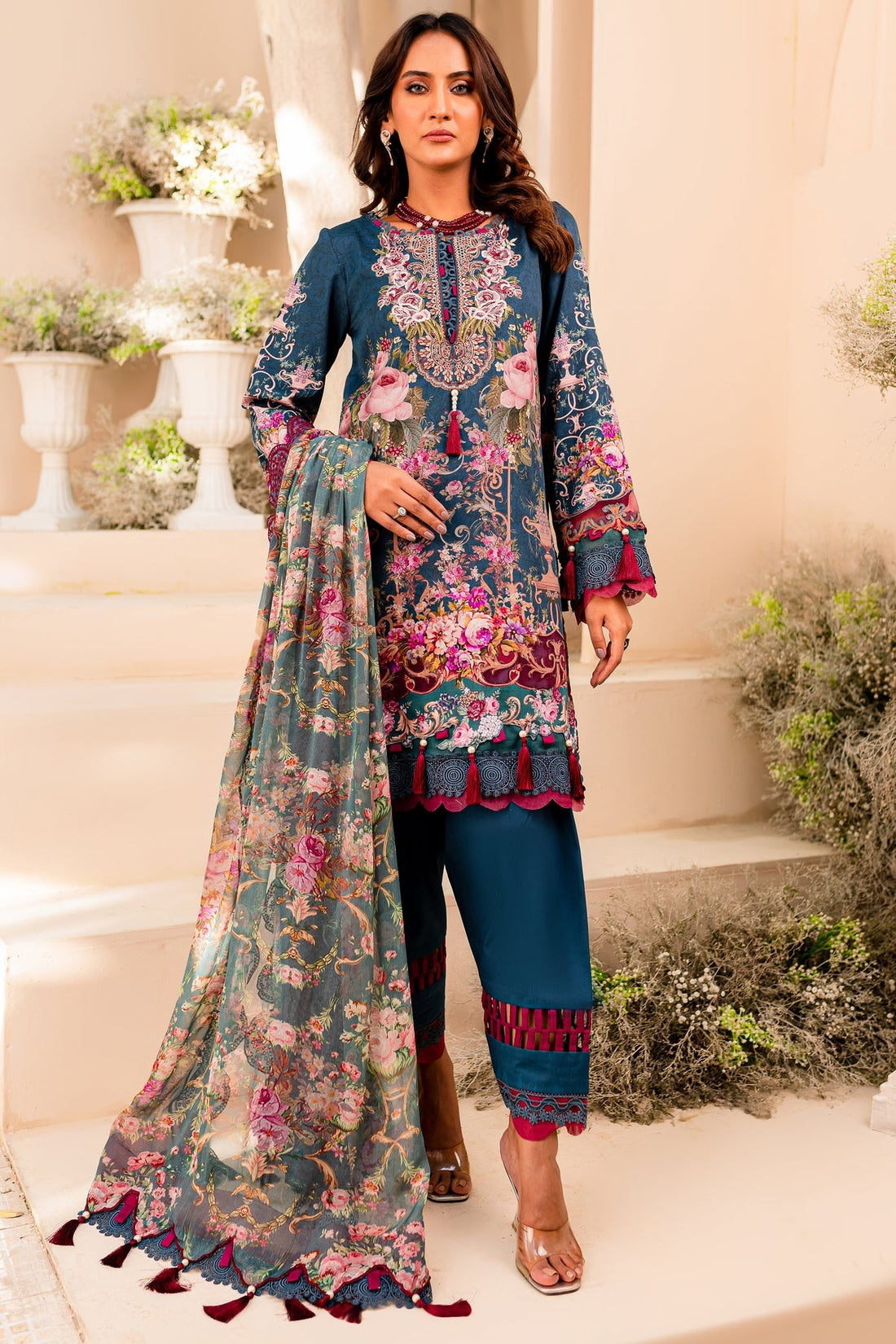 Jade | Needle Wonder Cotton Satin |  JA-01 by Jade - Designer Dress - Type: Ladies Clothes - Available at Libayah - 100% Original