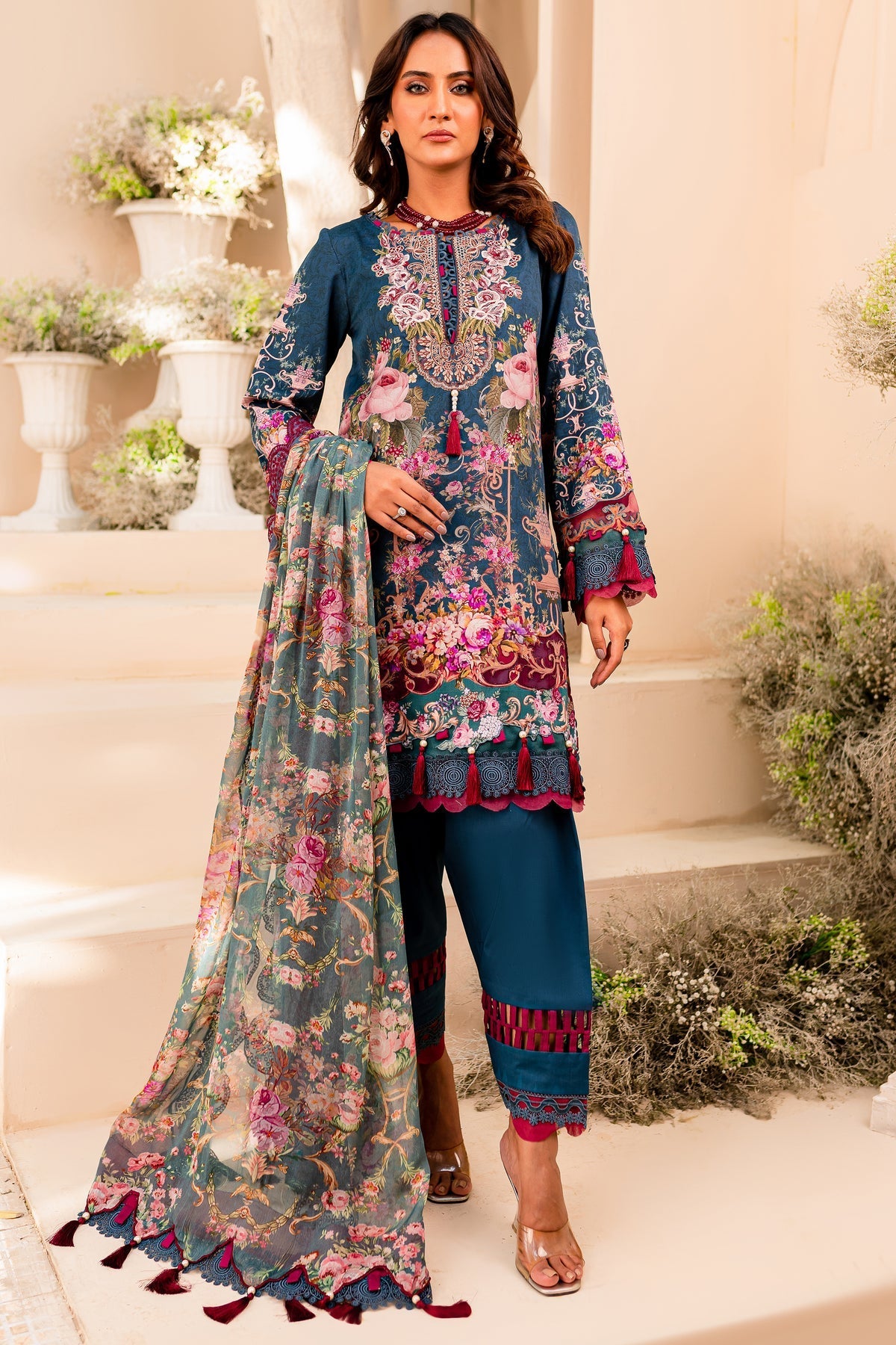 Jade | Needle Wonder Cotton Satin |  JA-01 by Jade - Designer Dress - Type: Ladies Clothes - Available at Libayah - 100% Original