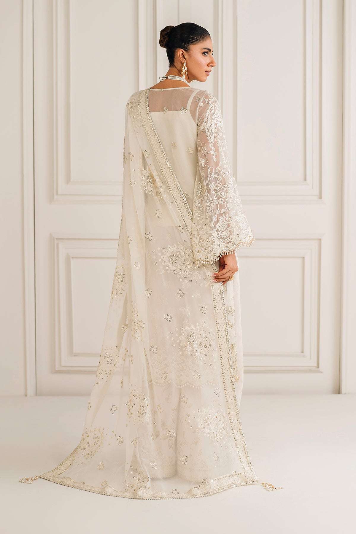 Baroque | Formal Collection | UF-4157 by Baroque - Designer Dress  - Type : Ladies Clothes - Available at Libayah - 100% Original 
