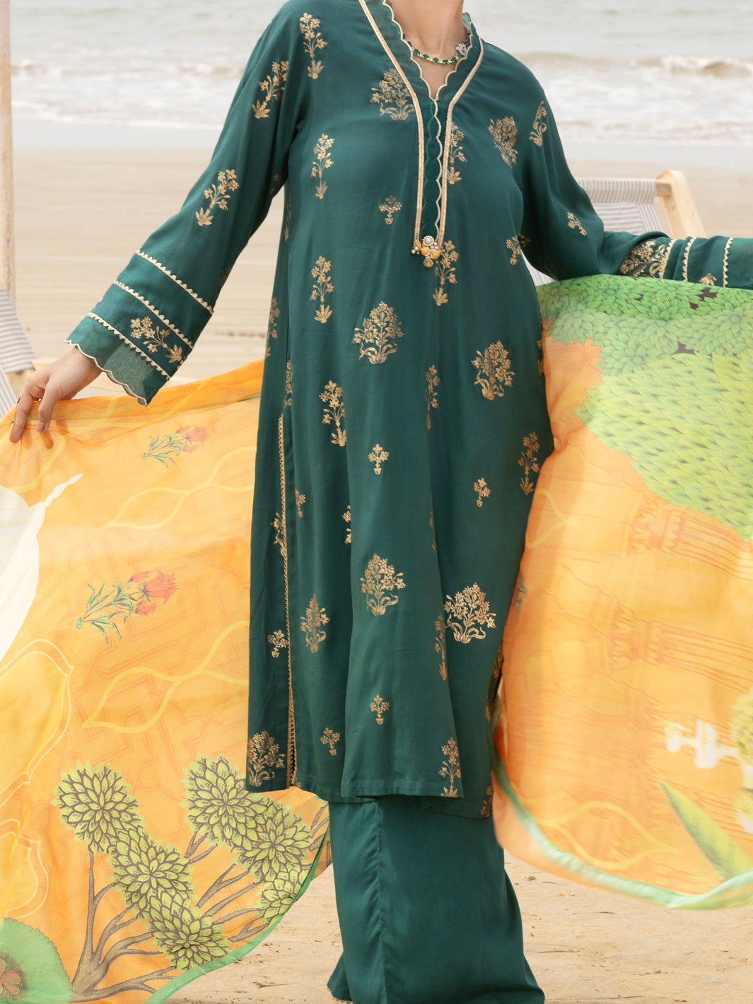 Almirah | Traditional Tale | ALP-3PS-2043 by Almirah - Designer Dress - Type: Ladies Clothes - Available at Libayah - 100% Original