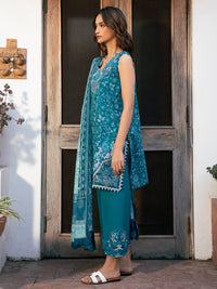 Bin Ilyas | Hazel Printed Lawn 25 | 2073 - B by Bin Ilyas - Designer Dress - Type: Ladies Clothes - Available at Libayah - 100% Original