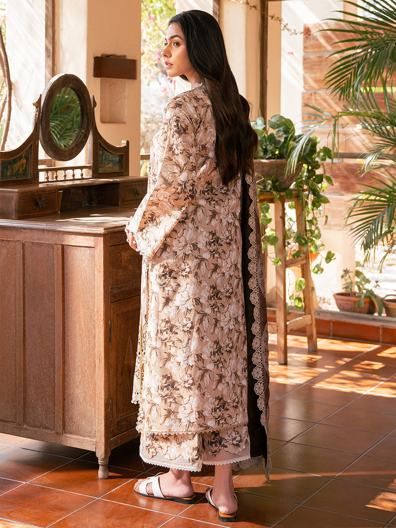 Bin Ilyas | Hazel Printed Lawn 25 | 2075 - B by Bin Ilyas - Designer Dress - Type: Ladies Clothes - Available at Libayah - 100% Original