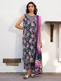 Bin Ilyas | Hazel Printed Lawn 25 | 2076 - A by Bin Ilyas - Designer Dress - Type: Ladies Clothes - Available at Libayah - 100% Original