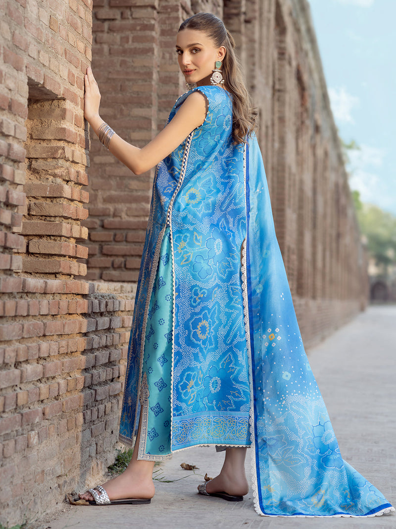 Bin Ilyas | Naqsh Naaz Luxury Lawn 25 | 2084 - B by Bin Ilyas - Designer Dress - Type: Ladies Clothes - Available at Libayah - 100% Original