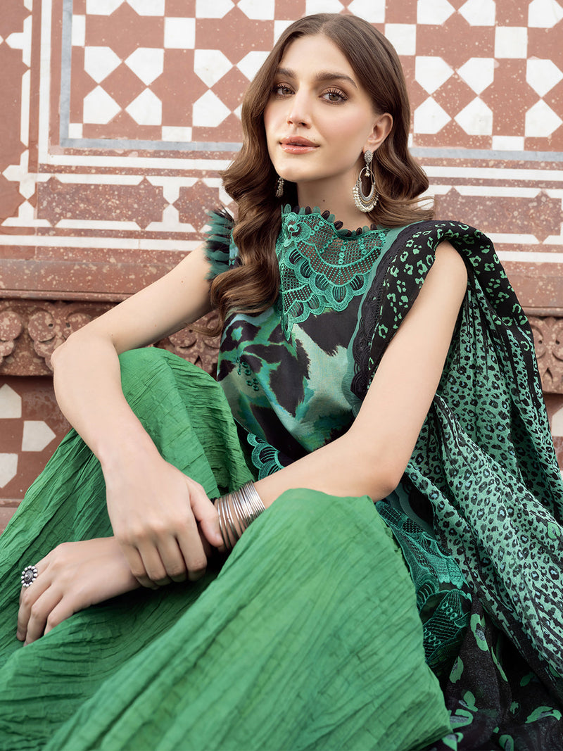 Bin Ilyas | Naqsh Naaz Luxury Lawn 25 | 2086 - A by Bin Ilyas - Designer Dress - Type: Ladies Clothes - Available at Libayah - 100% Original