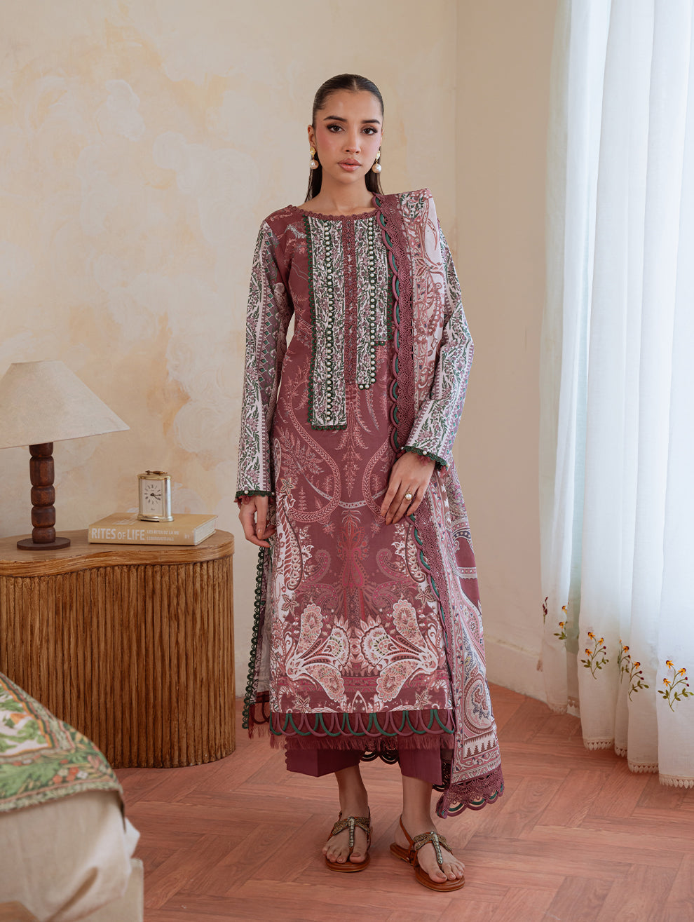 Jade | Cambric 25 | URBANE CAMBRIC PRINTS 2025 C by Jade - Designer Dress  - Type : Ladies Clothes - Available at Libayah - 100% Original 