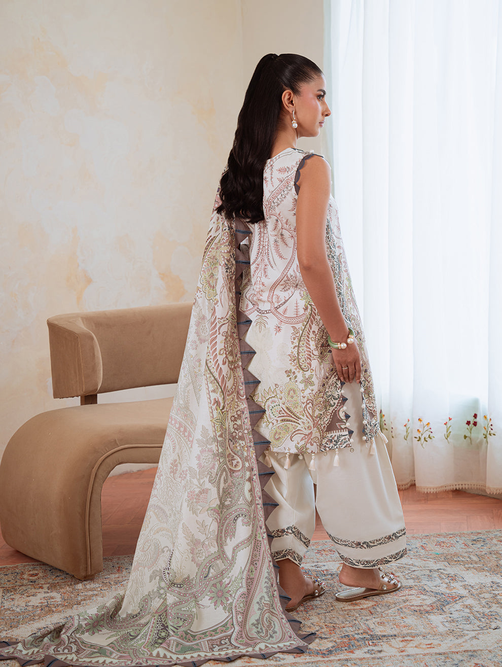 Jade | Cambric 25 | URBANE CAMBRIC PRINTS 2025 G by Jade - Designer Dress  - Type : Ladies Clothes - Available at Libayah - 100% Original 
