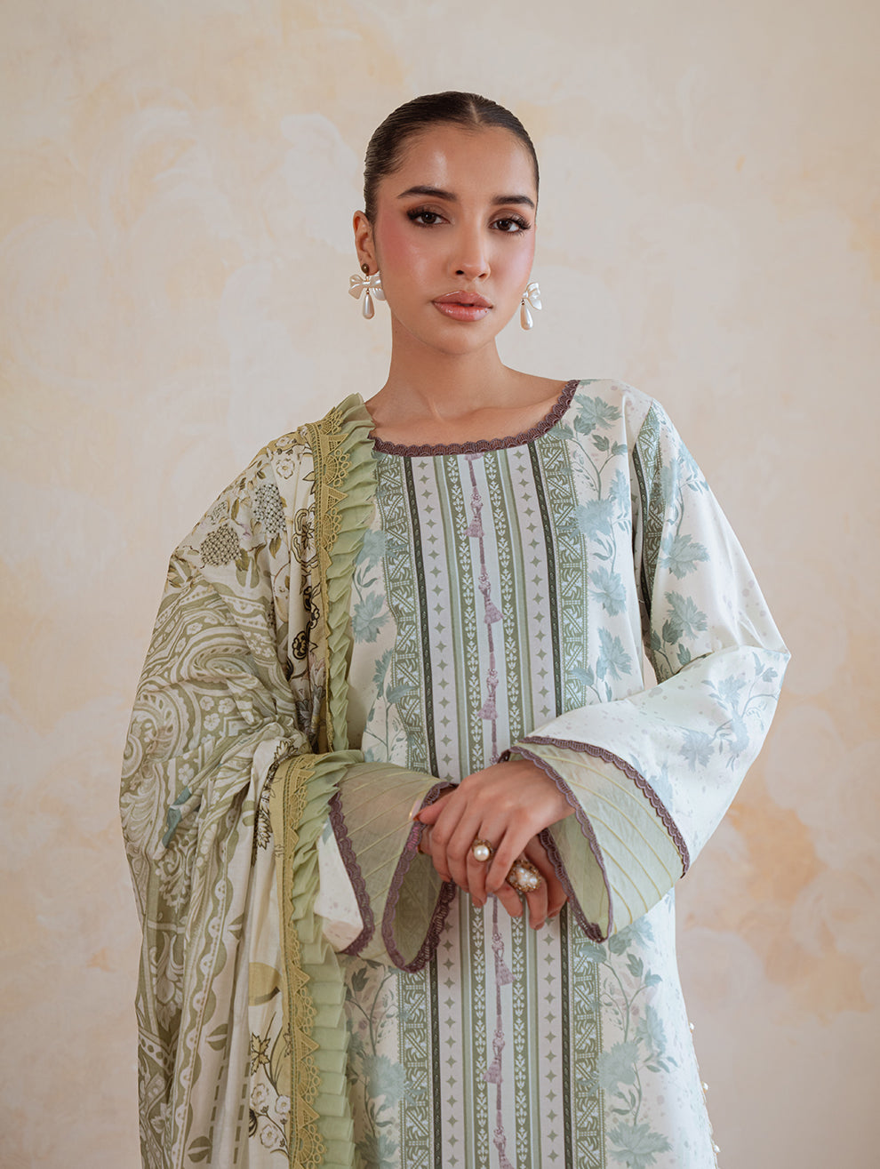 Jade | Cambric 25 | URBANE CAMBRIC PRINTS 2025 H by Jade - Designer Dress  - Type : Ladies Clothes - Available at Libayah - 100% Original 