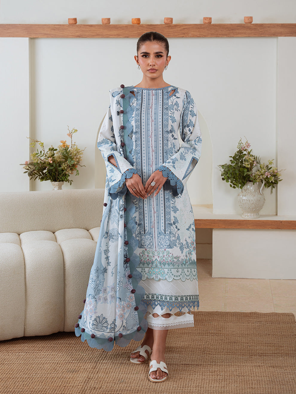 Jade | Cambric 25 | URBANE CAMBRIC PRINTS 2025 I by Jade - Designer Dress  - Type : Ladies Clothes - Available at Libayah - 100% Original 