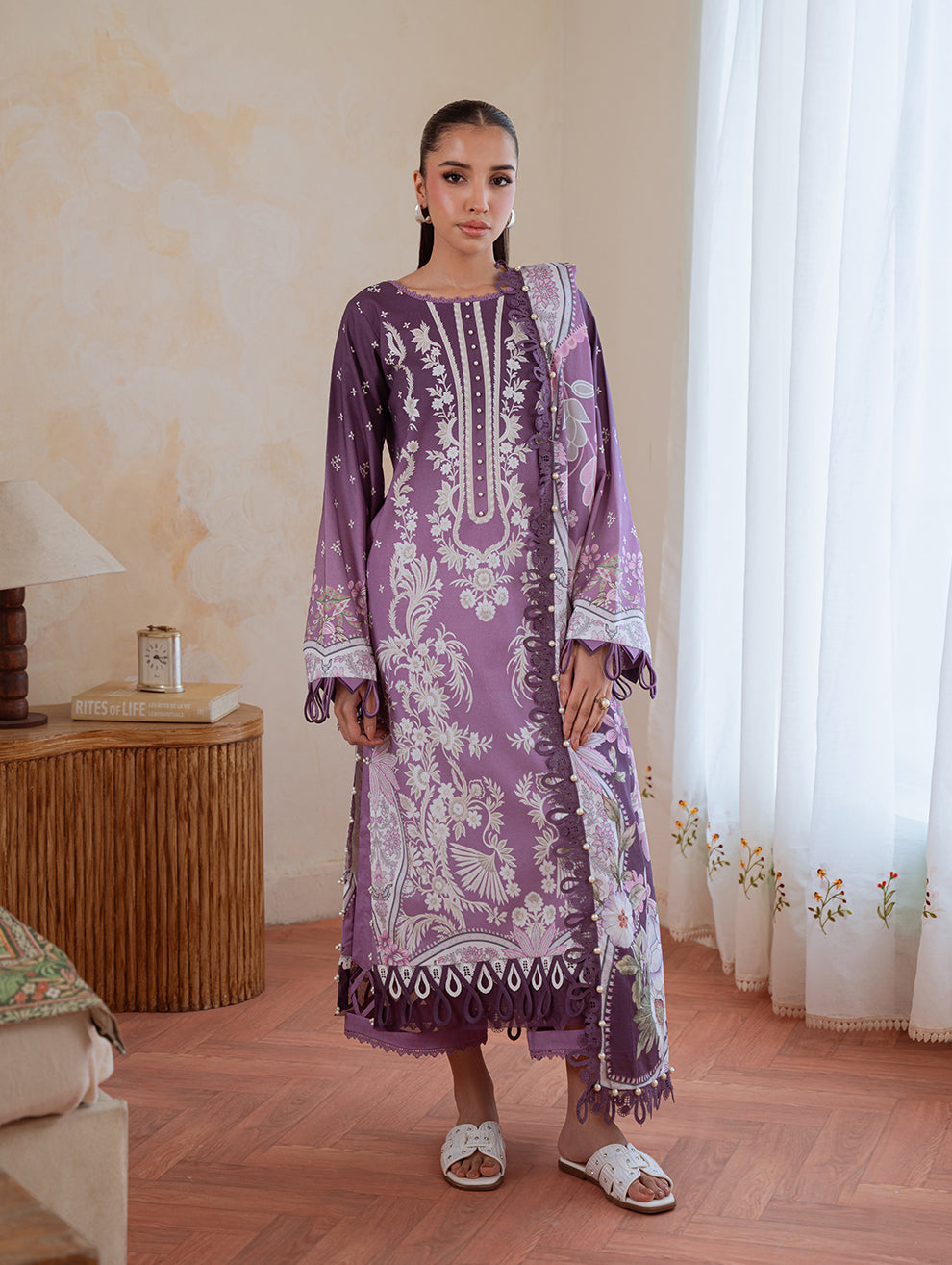 Jade | Cambric 25 | URBANE CAMBRIC PRINTS 2025 J by Jade - Designer Dress  - Type : Ladies Clothes - Available at Libayah - 100% Original 