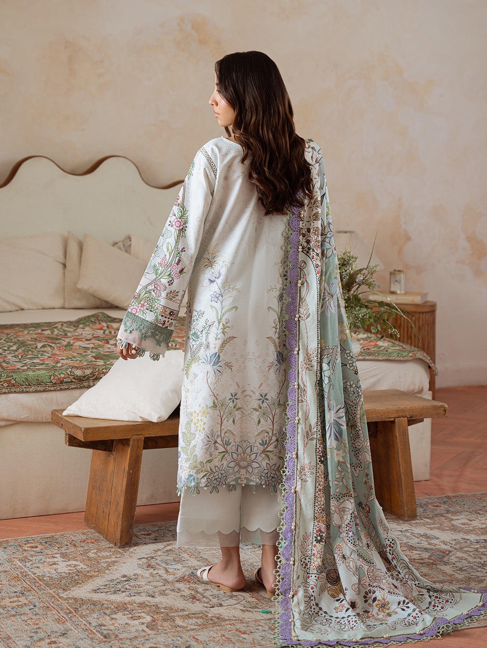 Jade | Cambric 25 | URBANE CAMBRIC PRINTS 2025 L by Jade - Designer Dress  - Type : Ladies Clothes - Available at Libayah - 100% Original 