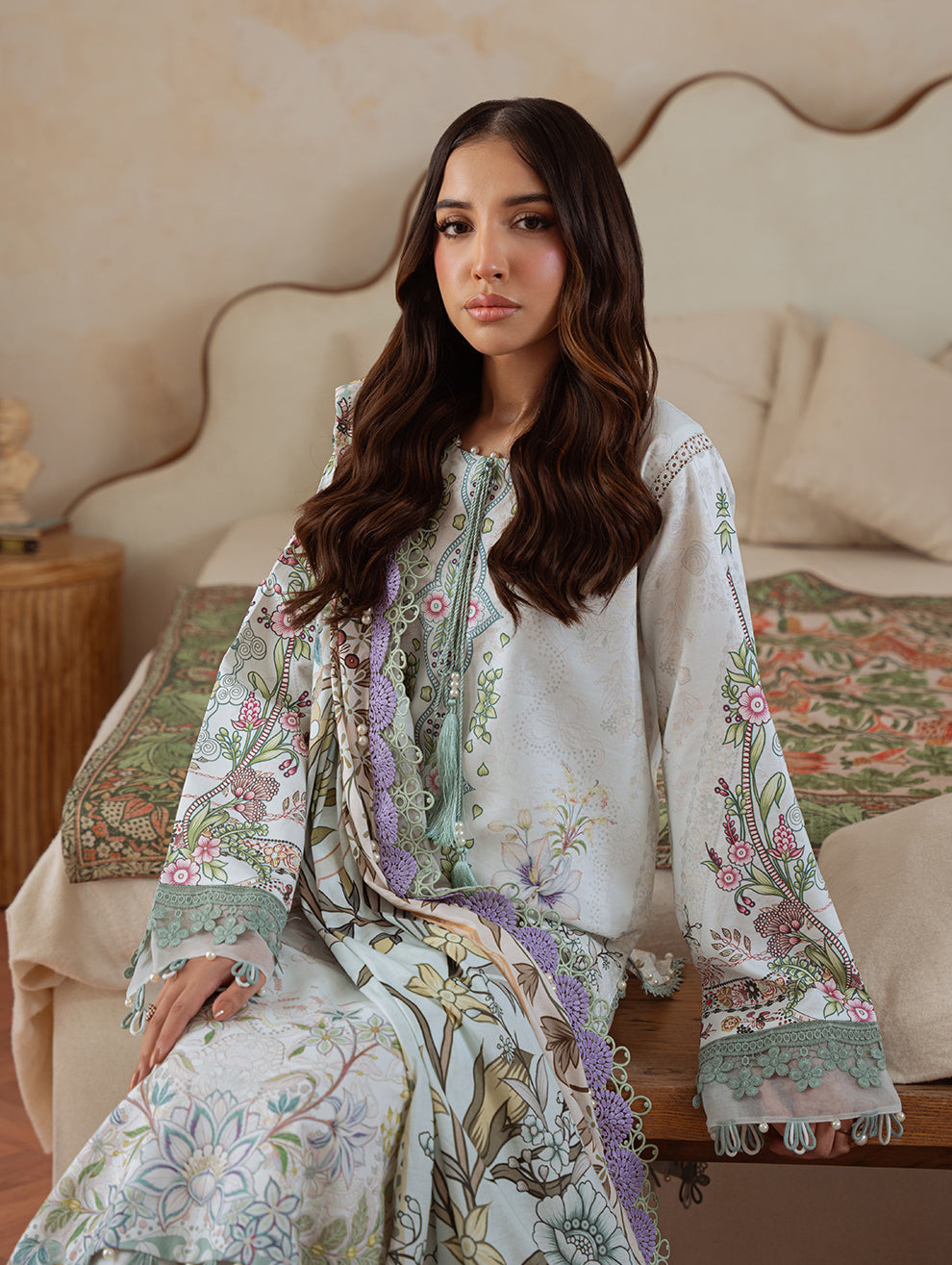 Jade | Cambric 25 | URBANE CAMBRIC PRINTS 2025 L by Jade - Designer Dress  - Type : Ladies Clothes - Available at Libayah - 100% Original 