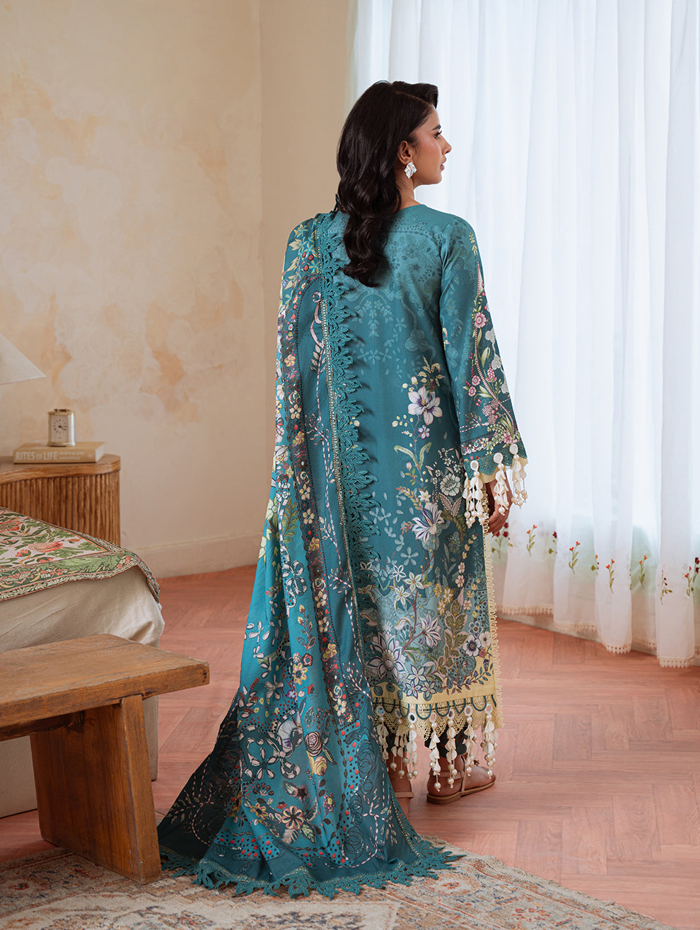 Jade | Cambric 25 | URBANE CAMBRIC PRINTS 2025 M by Jade - Designer Dress  - Type : Ladies Clothes - Available at Libayah - 100% Original 