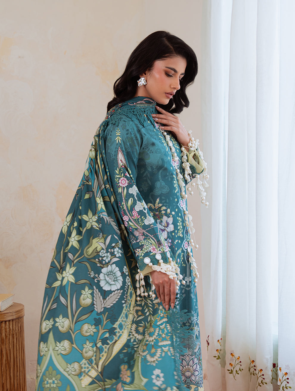 Jade | Cambric 25 | URBANE CAMBRIC PRINTS 2025 M by Jade - Designer Dress  - Type : Ladies Clothes - Available at Libayah - 100% Original 