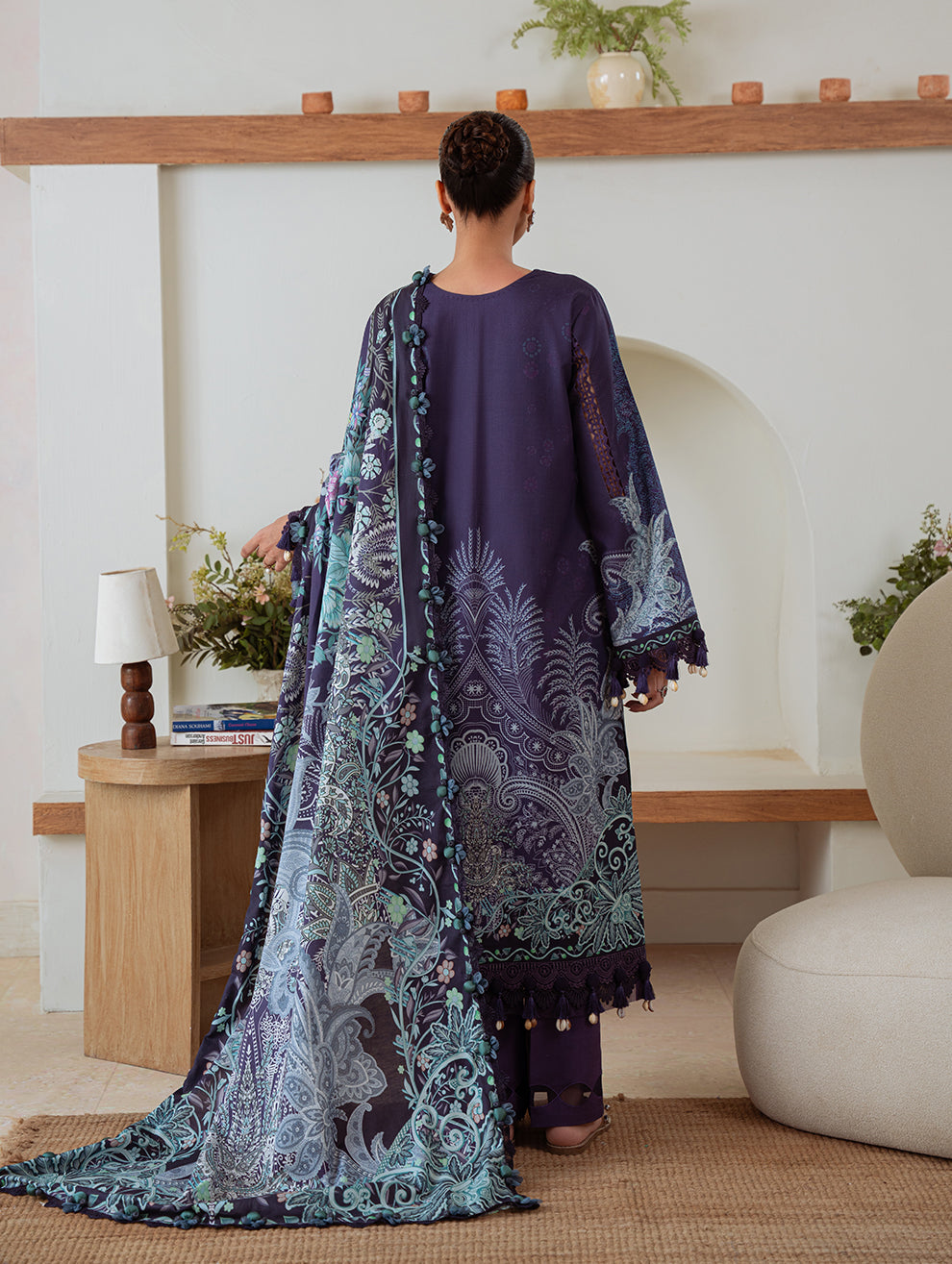 Jade | Cambric 25 | URBANE CAMBRIC PRINTS 2025 N by Jade - Designer Dress  - Type : Ladies Clothes - Available at Libayah - 100% Original 