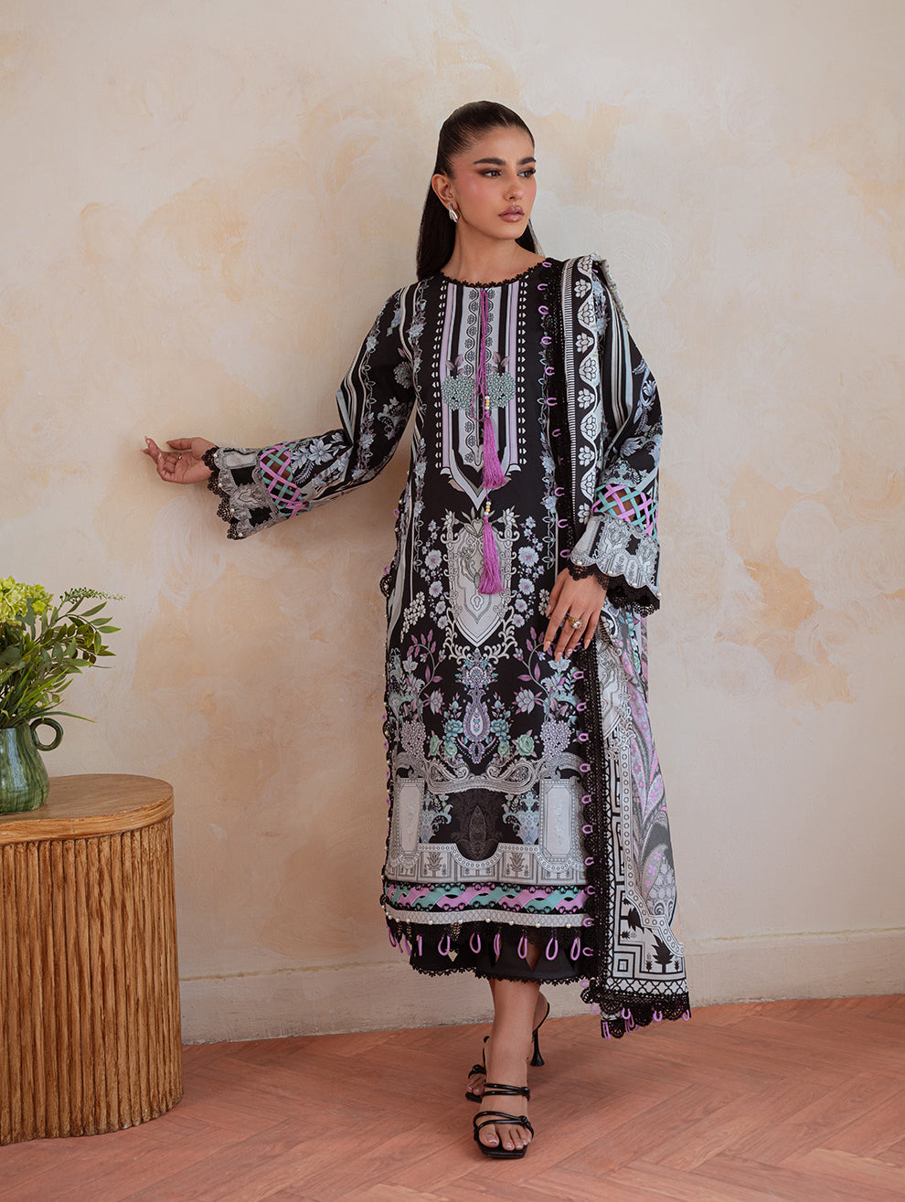 Jade | Cambric 25 | URBANE CAMBRIC PRINTS 2025 Q by Jade - Designer Dress  - Type : Ladies Clothes - Available at Libayah - 100% Original 