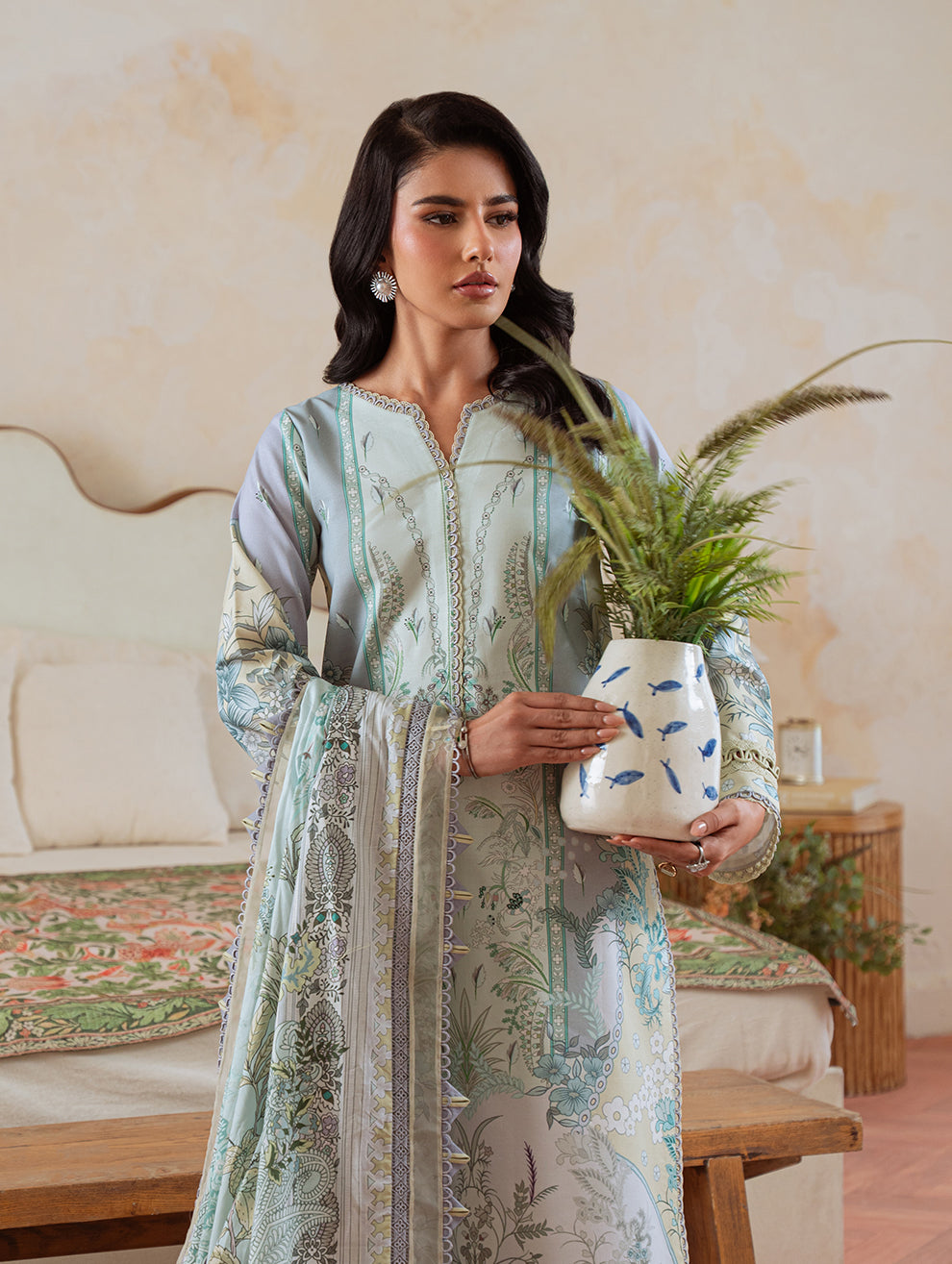 Jade | Cambric 25 | URBANE CAMBRIC PRINTS 2025 R by Jade - Designer Dress  - Type : Ladies Clothes - Available at Libayah - 100% Original 