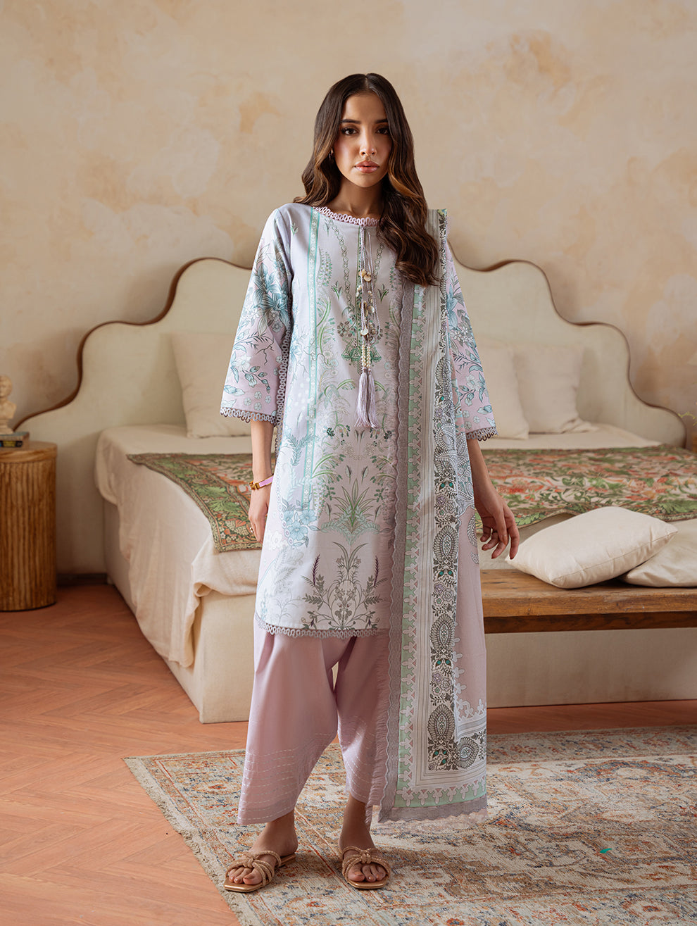 Jade | Cambric 25 | URBANE CAMBRIC PRINTS 2025 AE by Jade - Designer Dress  - Type : Ladies Clothes - Available at Libayah - 100% Original 