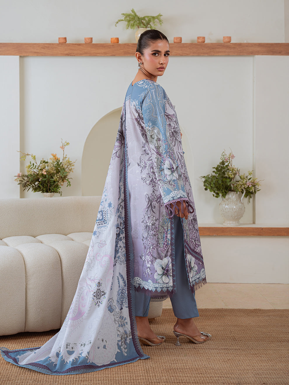 Jade | Cambric 25 | URBANE CAMBRIC PRINTS 2025 AF by Jade - Designer Dress  - Type : Ladies Clothes - Available at Libayah - 100% Original 