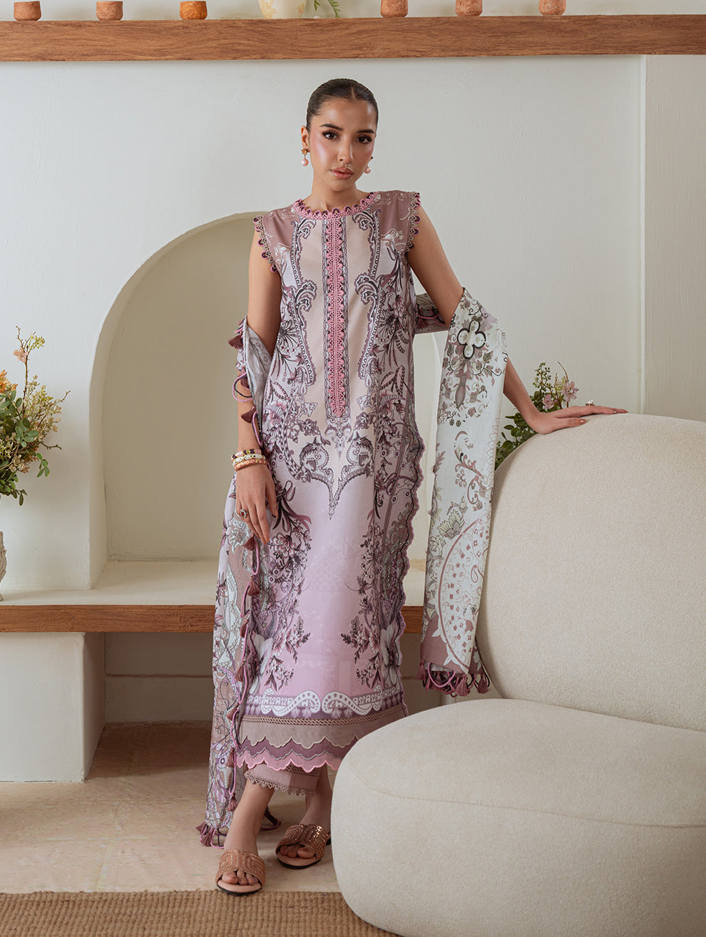 Jade | Cambric 25 | URBANE CAMBRIC PRINTS 2025 AG by Jade - Designer Dress  - Type : Ladies Clothes - Available at Libayah - 100% Original 