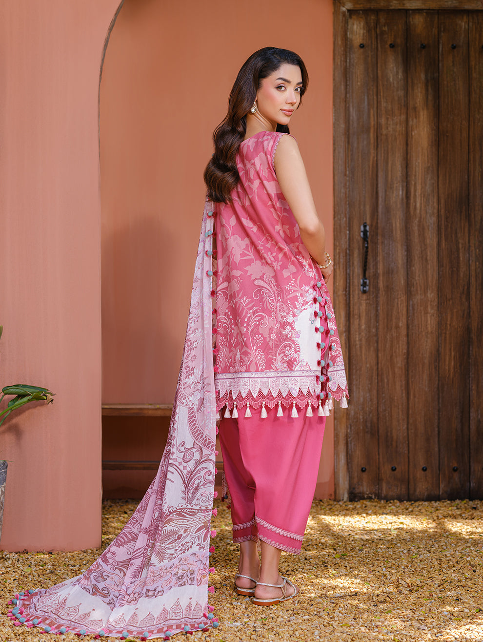 Jade | Cambric 25 | URBANE EMBROIDERED CAMBRIC 25 MUL by Jade - Designer Dress  - Type : Ladies Clothes - Available at Libayah - 100% Original 