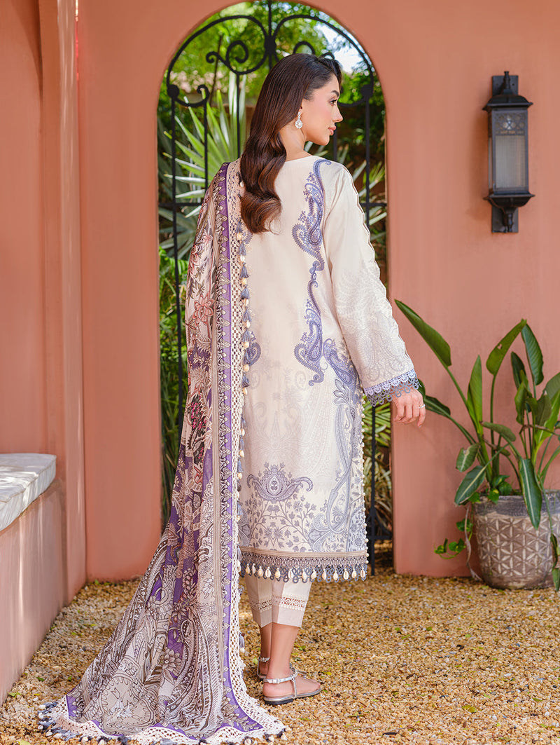 Jade | Cambric 25 | URBANE EMBROIDERED CAMBRIC 25 IV by Jade - Designer Dress  - Type : Ladies Clothes - Available at Libayah - 100% Original 