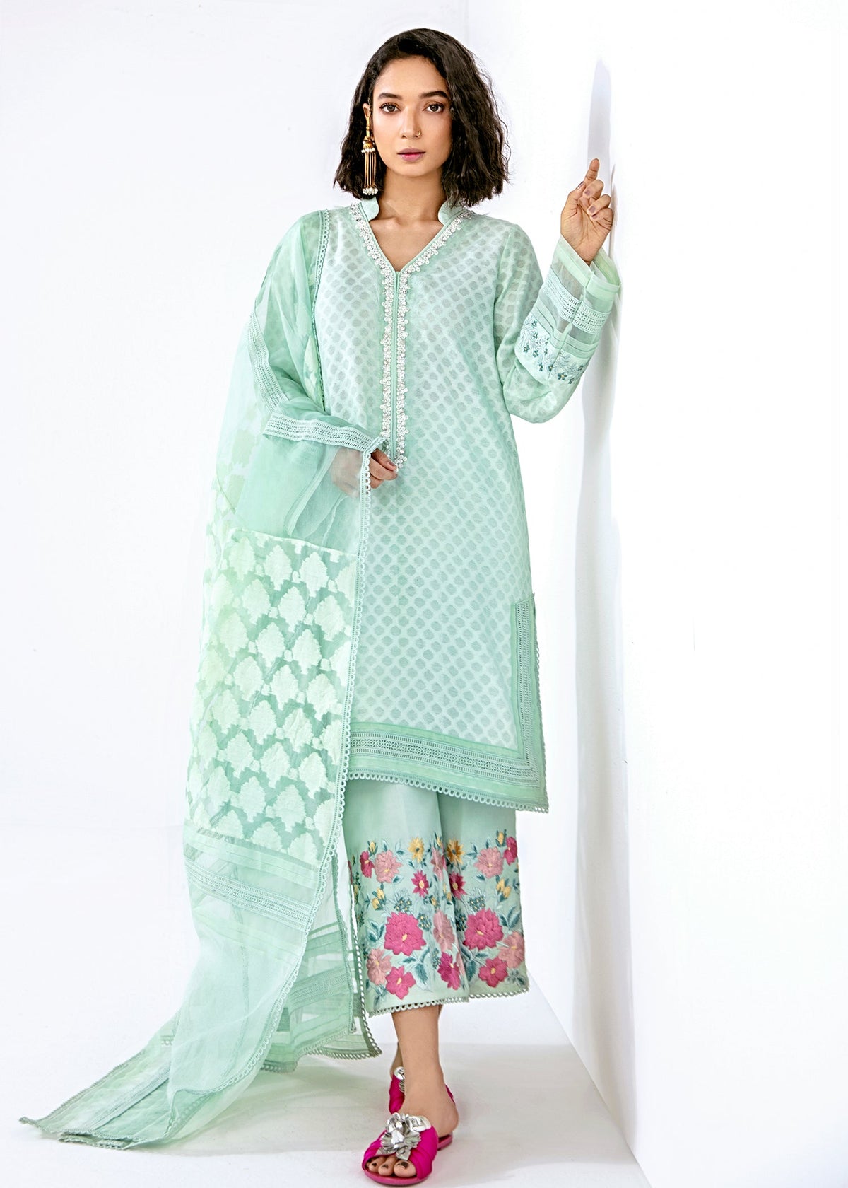 Saira Shakira | Luxury Pret | Garnet by Saira Shakira - Designer Dress  - Type : Ladies Clothes - Available at Libayah - 100% Original 