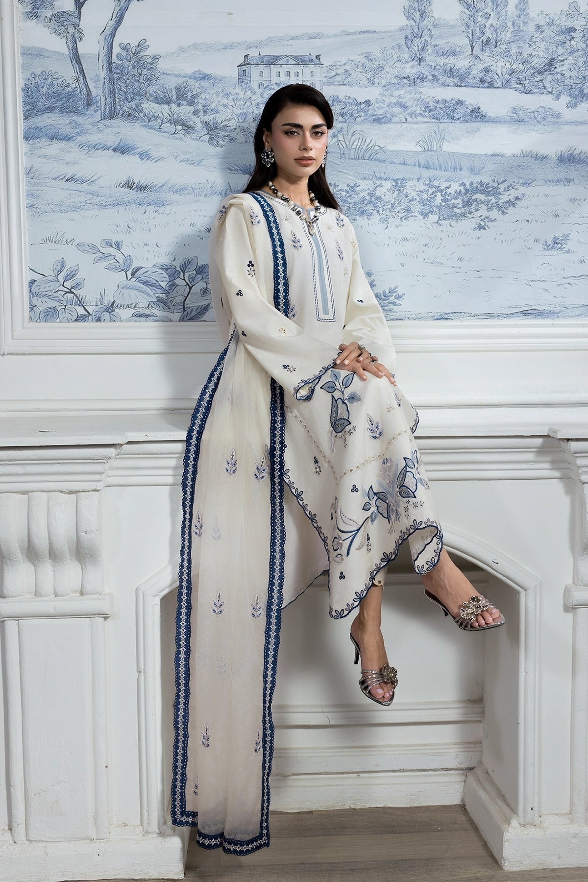 Rangrasiya | Lumeire Silk | Luna by Rangrasiya - Designer Dress  - Type : Ladies Clothes - Available at Libayah - 100% Original 