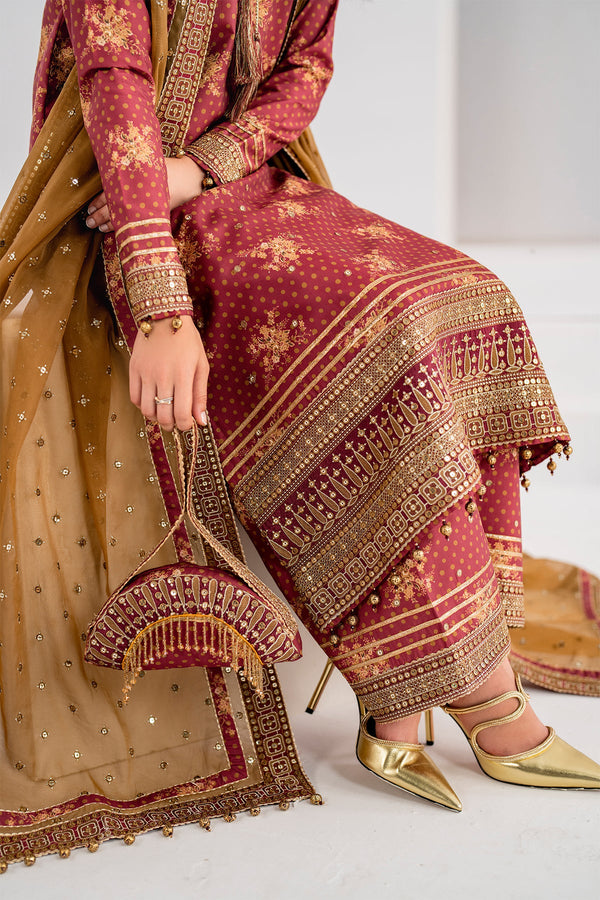 Jazmin | Formals Collection | Raw Silk UR-7029 by Jazmin - Designer Dress - Type: Formal - Available at Libayah - 100% Original