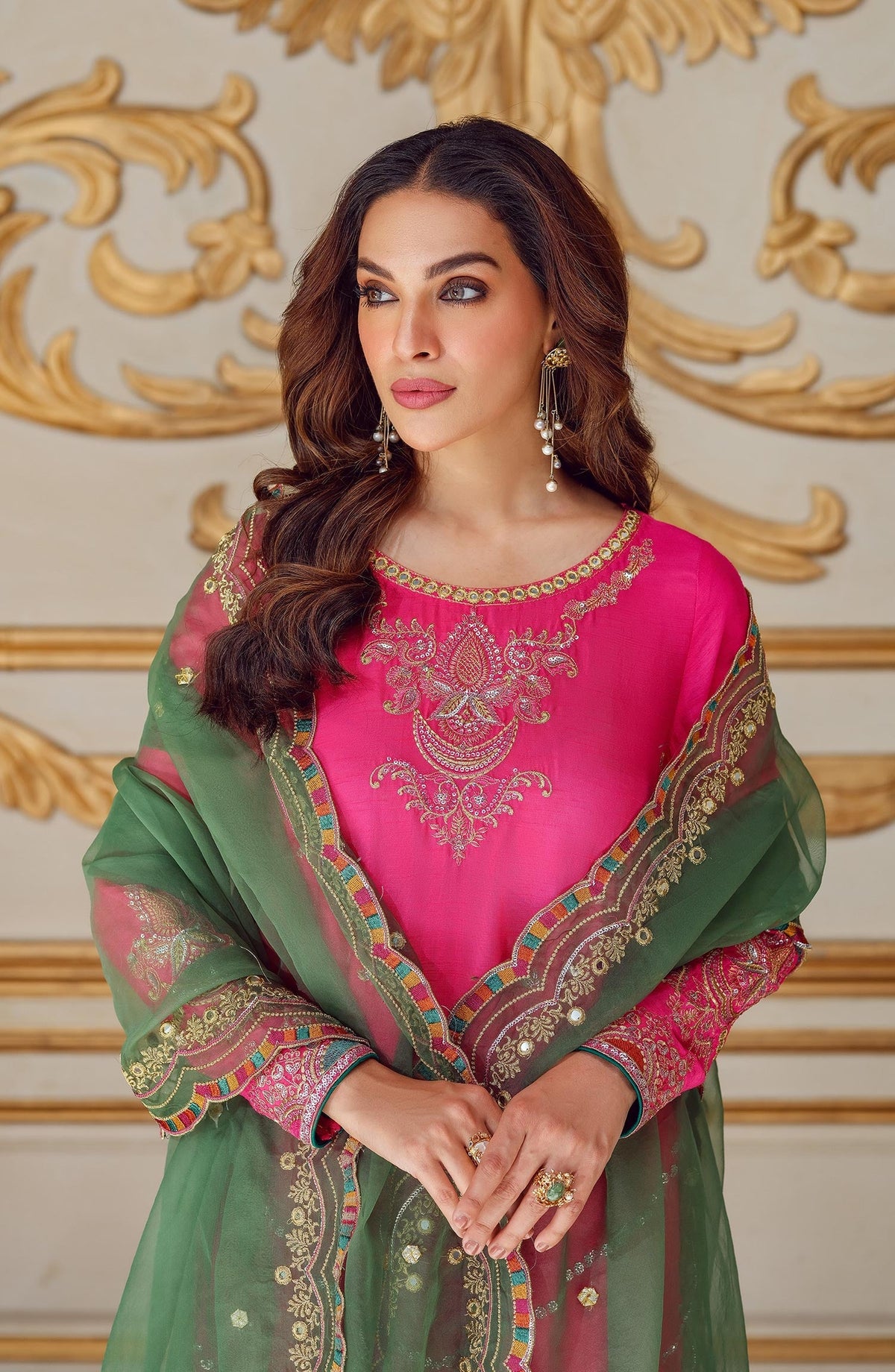 Mina Kashif | Luxury Pret | MK23-08 by Mina Kashif - Designer Dress - Type: Formal - Available at Libayah - 100% Original