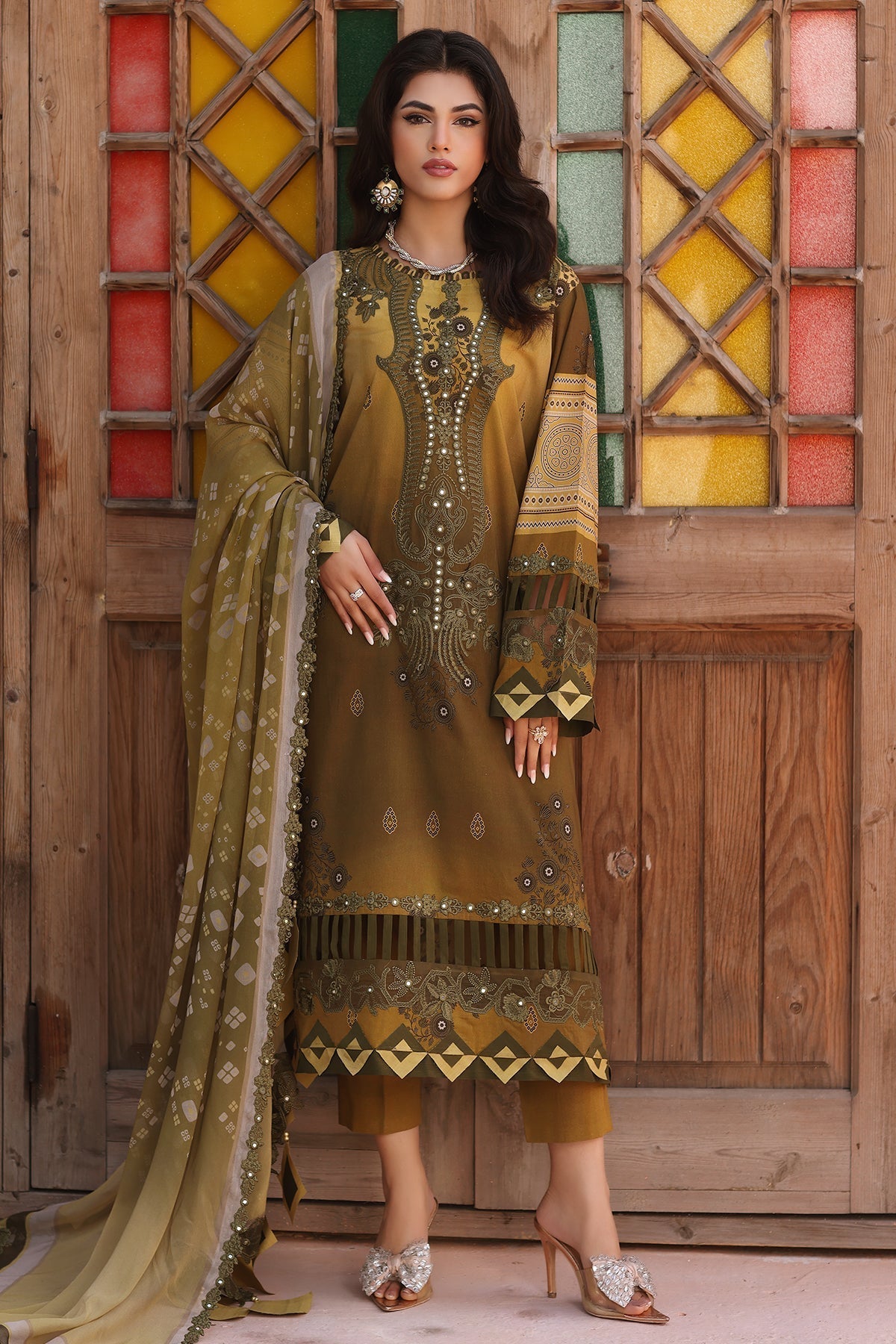 Charizma | Lawn Collection 24 | AG4-02 by Charizma - Designer Dress - Type: Casuals - Available at Libayah - 100% Original