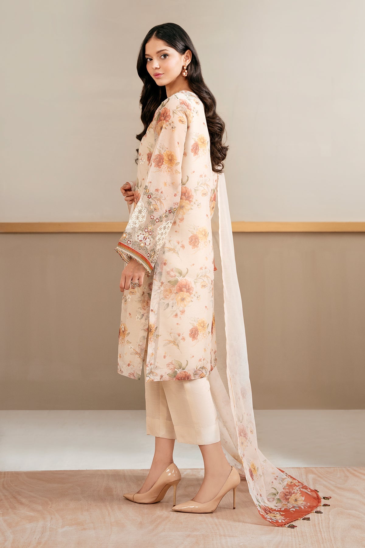 Baroque | Formal Collection |  SF-4034 by Baroque - Designer Dress  - Type : Ladies Clothes - Available at Libayah - 100% Original 