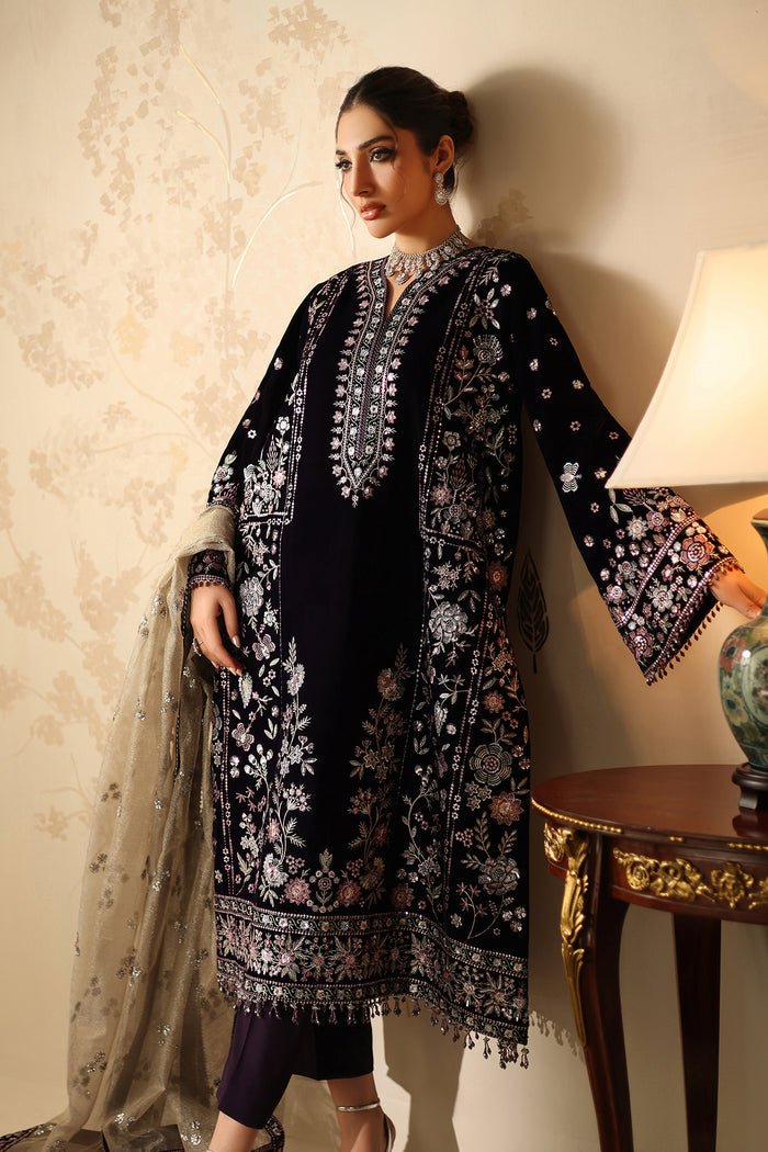 Baroque | Velvet 25 | UF-4321 by Baroque - Designer Dress  - Type : Ladies Clothes - Available at Libayah - 100% Original 
