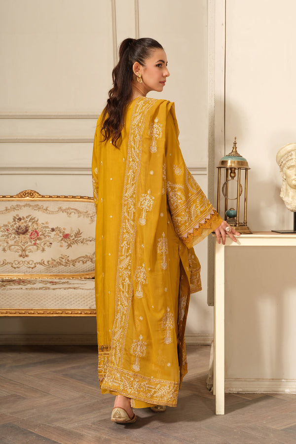 Johra | Silsila Embroidered Viscose | JH-257-SIL by Johra - Designer Dress - Type: Luxury - Available at Libayah - 100% Original