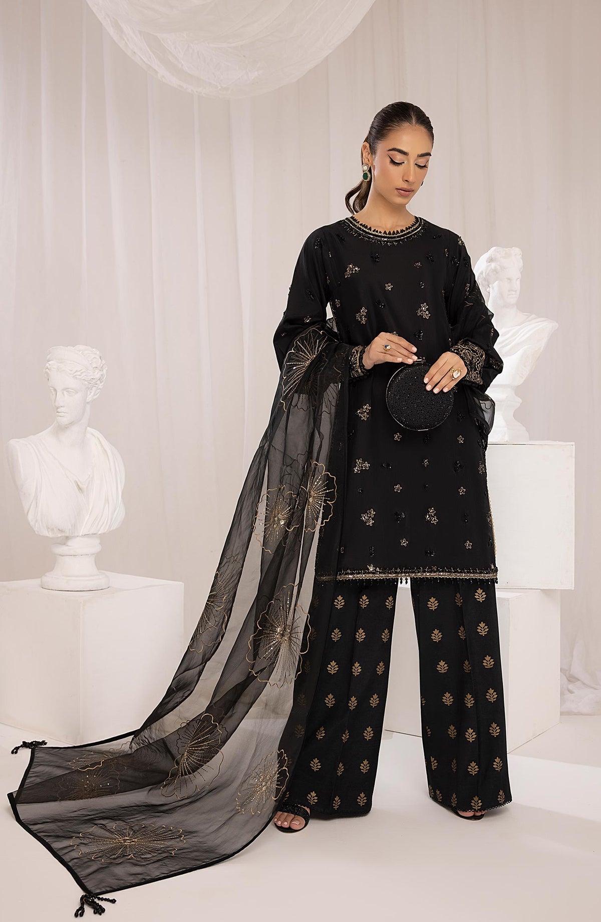 Mina Kashif | Luxury Pret | MK23-18 by Mina Kashif - Designer Dress - Type: Formal - Available at Libayah - 100% Original